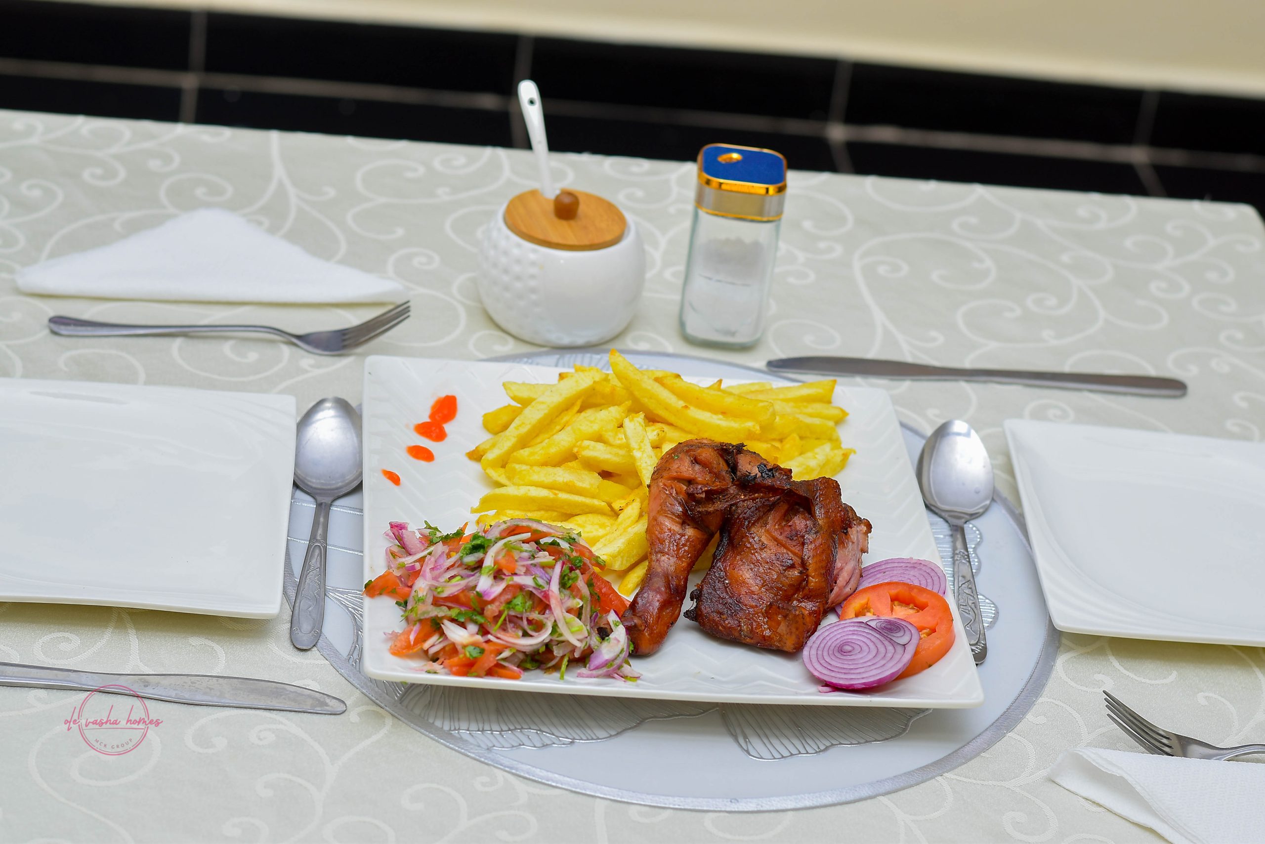 Food at Olevasha Suites